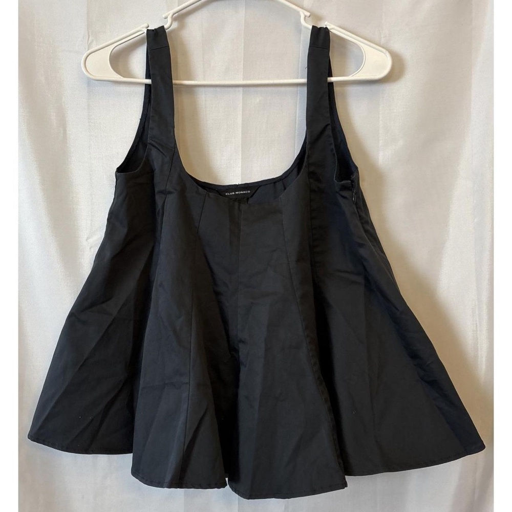 Club Monaco Wide Neck A-line Tank